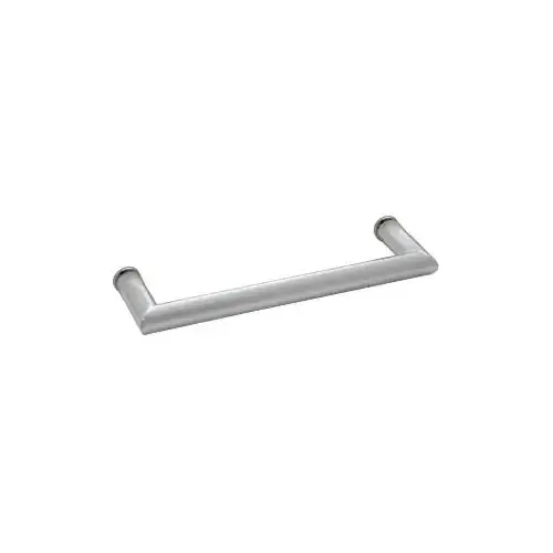 Satin Chrome 18" MT Series Round Tubing Mitered Corner Single-Sided Towel Bar