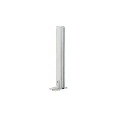 Satin Anodized 36" Center Standard Partition Post