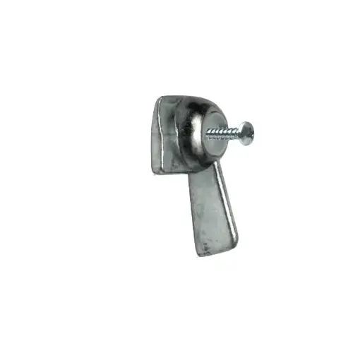 Right Hand Chrome Sliding Window Latch Single Screw Hole