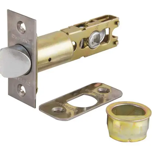 Dual Backset Stainless Steel Spring Latch
