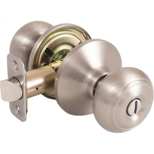 Hartford Satin Nickel Privacy Bed/Bath Door Knob Hartford Satin Nickel Privacy Bed/Bath Door Knob