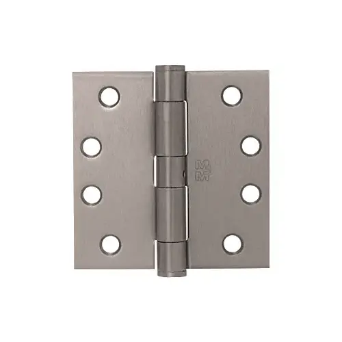 Dull Nickel 4" x 4" Commercial Hinge