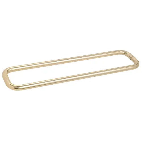 Satin Brass 30" BM Series Back-to-Back Towel Bar Without Metal Washers Satin Brass 30" BM Series Back-to-Back Towel Bar Without Metal Washers