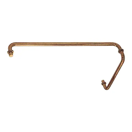 Antique Brass 24" Towel Bar with 12" Pull Handle Combination Set Antique Brass 24" Towel Bar with 12" Pull Handle Combination Set