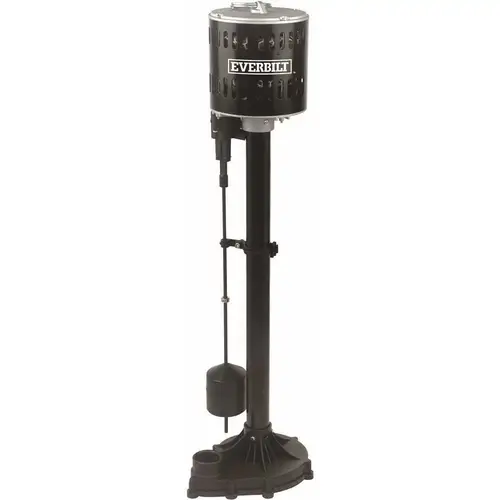 1/3 HP Plastic Pedestal Sump Pump