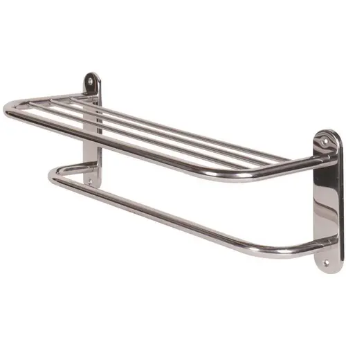 24 in. Towel Shelf Polished Finishing Stainless Steel