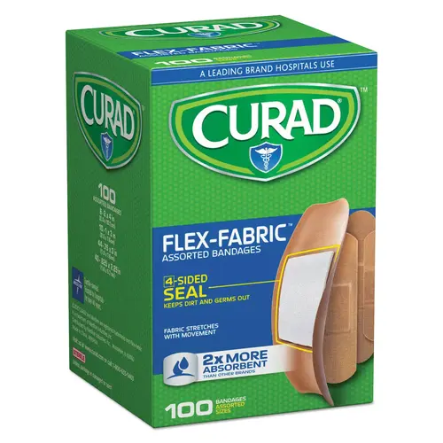 Flex-Fabric Adhesive Bandage, Fabric Bandage Tan