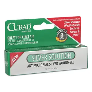 Curad CUR45951GSV1 Silver Solution Series CUR45951RB Wound Gel, 0.5 oz, Amorphous Gel
