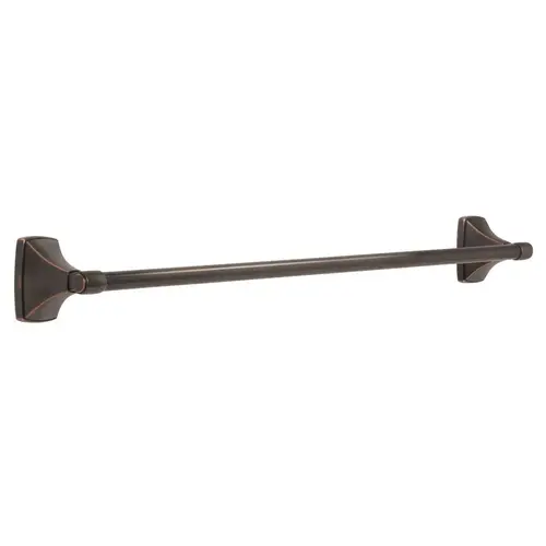 24" (610 mm) Clarendon Towel Bar Oil Rubbed Bronze Finish 24" (610 mm) Clarendon Towel Bar Oil Rubbed Bronze Finish
