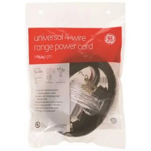 Ran Power Cord 4 ft 50 Amp 4 Wire, Part #22-Wx09x10037 Ran Power Cord 4 ft 50 Amp 4 Wire, Part #22-Wx09x10037