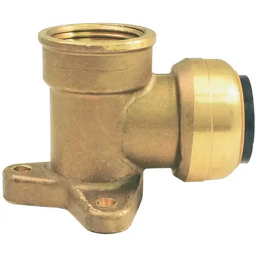 1/2 in. Brass 90a degree Push-to-Connect x Female Pipe Thread Drop Ear Elbow