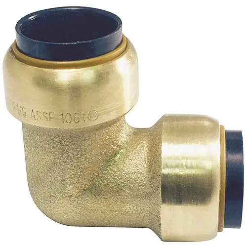 1/2 in. Brass Push-to-Connect 90-Degree Elbow