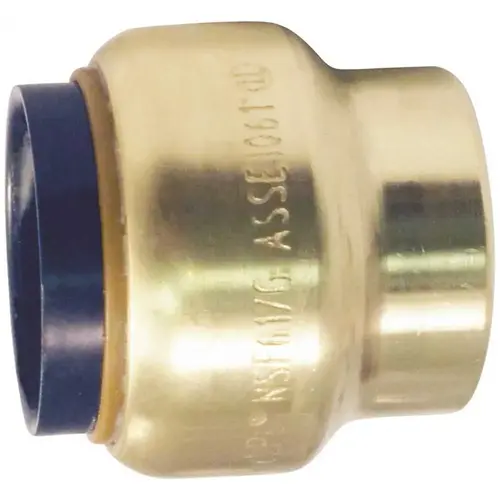 1/2 in. Brass Push-to-Connect Cap