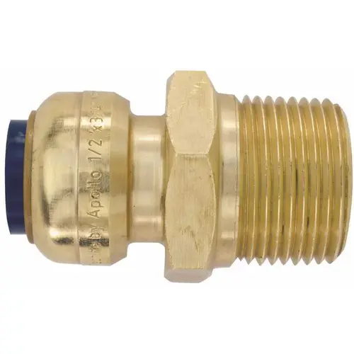 1/2 in. Brass Push-to-Connect x 3/4 in. Male Pipe Thread Reducing Adapter