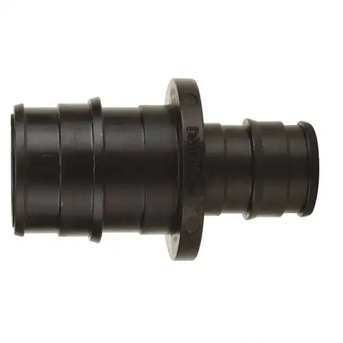 1/2 in. x 3/4 in. Poly-Alloy PEX-A Barb Reducing Coupling Black