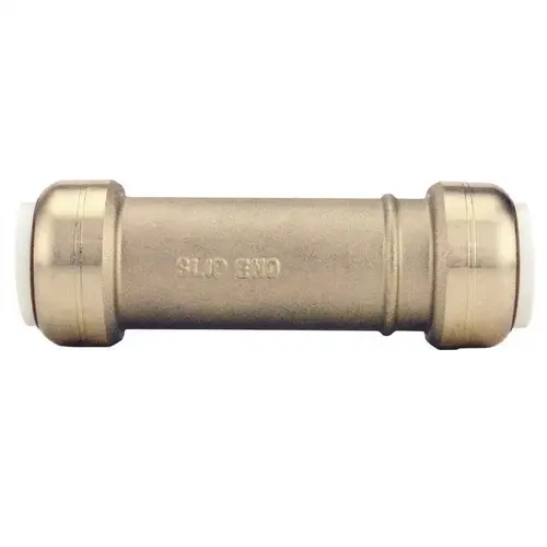 3/4 in. Brass Push-to-Connect PVC Slip Repair Coupling