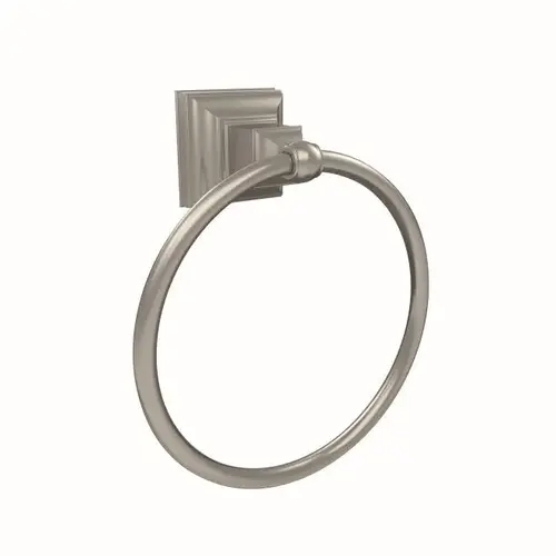 Markham 6-7/8 in (175 mm) Length Towel Ring in Brushed Nickel Markham 6-7/8 in (175 mm) Length Towel Ring in Brushed Nickel