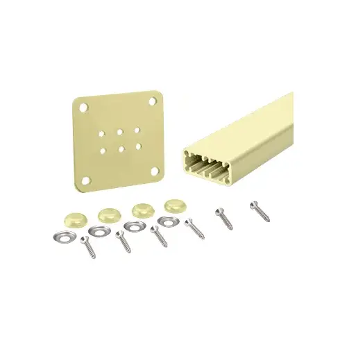 Chromate Trim-Line 36" Surface Mount Post Kit Chromate Trim-Line 36" Surface Mount Post Kit