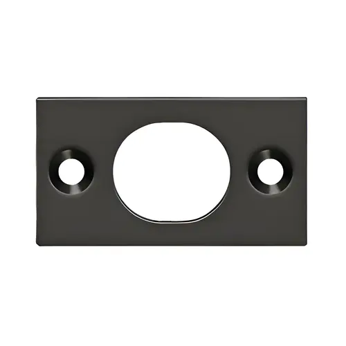 Strike Plate For 6" Flush Bolt in Oil-rubbed Bronze Strike Plate For 6" Flush Bolt in Oil-rubbed Bronze