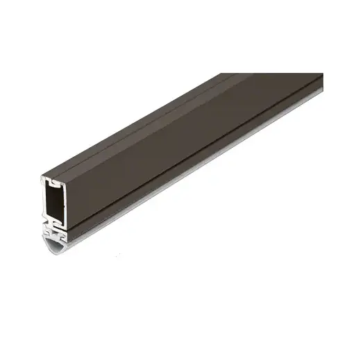 84" Split Astragal with Silicone Bulb Seal Bronze Anodized 84" Split Astragal with Silicone Bulb Seal Bronze Anodized