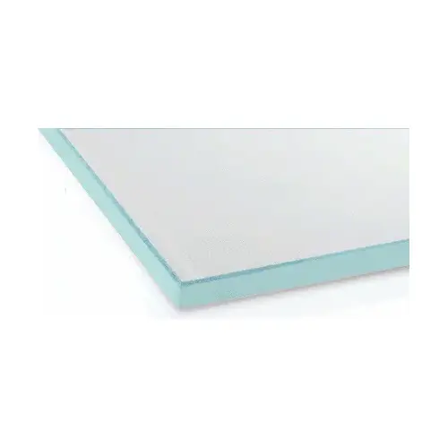 1/4" Clear Monolithic Low Iron Tempered Custom Size Glass Panel