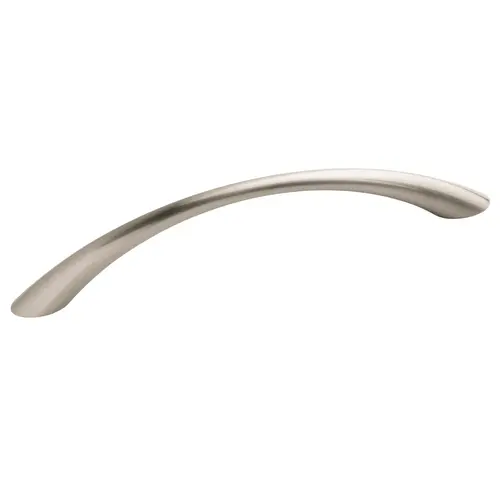 5-1/16" (128 mm) Center to Center Allison Value Cabinet Pull Satin Nickel Finish 5-1/16" (128 mm) Center to Center Allison Value Cabinet Pull Satin Nickel Finish
