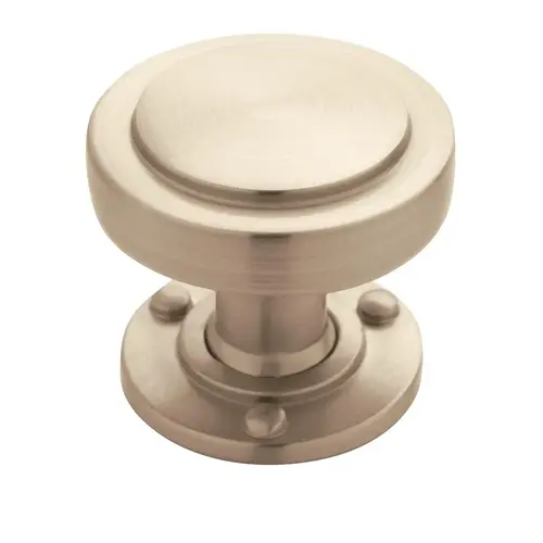 1-1/4" (32 mm) Diameter Rochdale Cabinet Knob Satin Nickel Finish 1-1/4" (32 mm) Diameter Rochdale Cabinet Knob Satin Nickel Finish