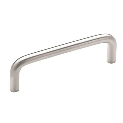 3-1/2" (89 mm) Center to Center Allison Value Cabinet Pull Satin Chrome Finish 3-1/2" (89 mm) Center to Center Allison Value Cabinet Pull Satin Chrome Finish