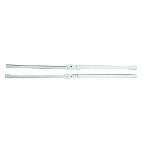 White Self-Closing Drawer Slide 18" Length White Self-Closing Drawer Slide 18" Length