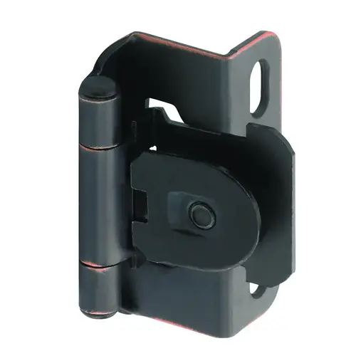 Demountable Cabinet Hinges 1/2" Overlay Single Oil Rubbed Bronze Demountable Cabinet Hinges 1/2" Overlay Single Oil Rubbed Bronze