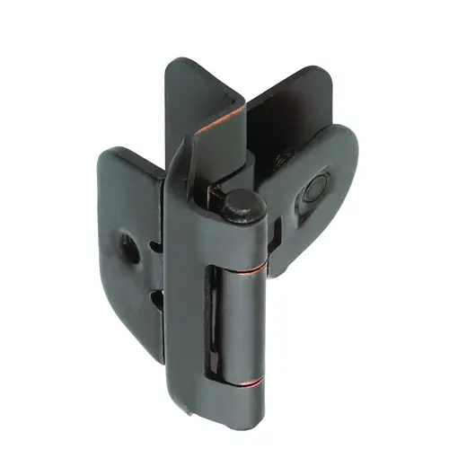 Demountable Cabinet Hinges 3/8" Inset Double Oil Rubbed Bronze Pair Demountable Cabinet Hinges 3/8" Inset Double Oil Rubbed Bronze Pair