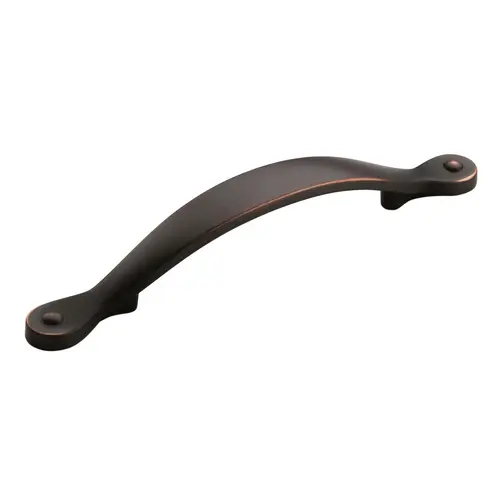3-3/4" (96 mm) Center to Center Inspirations Cabinet Pull Oil Rubbed Bronze Finish 3-3/4" (96 mm) Center to Center Inspirations Cabinet Pull Oil Rubbed Bronze Finish