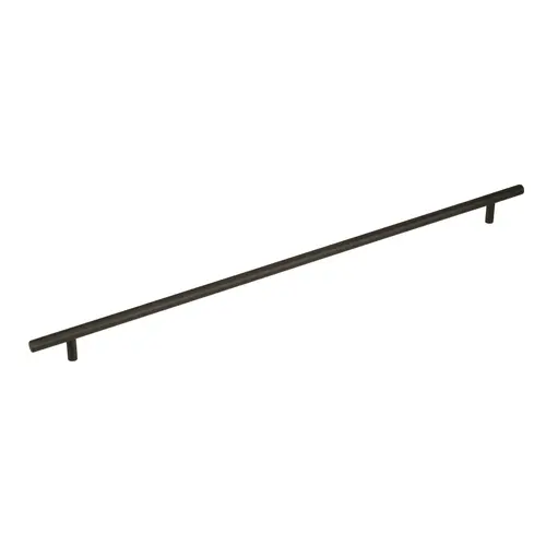 18-7/8" (480 mm) Carbon Steel Bar Cabinet Pull Black Bronze Finish 18-7/8" (480 mm) Carbon Steel Bar Cabinet Pull Black Bronze Finish