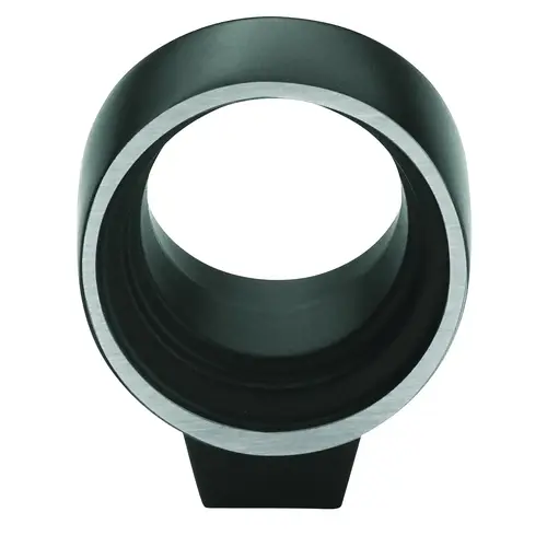 Amerock 1" (27 mm) Sonara Cabinet Knob Silvered Black Finish Amerock 1" (27 mm) Sonara Cabinet Knob Silvered Black Finish