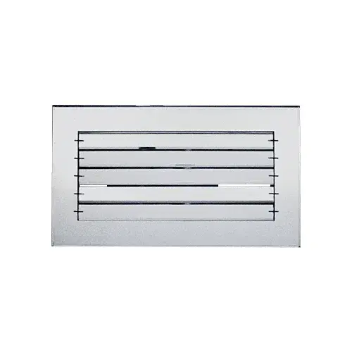 Clear Acrylic 14" x 8" Adjustable Louver Mirror Grille Clear Acrylic 14" x 8" Adjustable Louver Mirror Grille