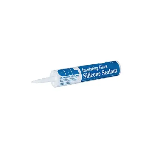 Black 10.3 Fl. Oz. Insulating Glass Silicone Sealant