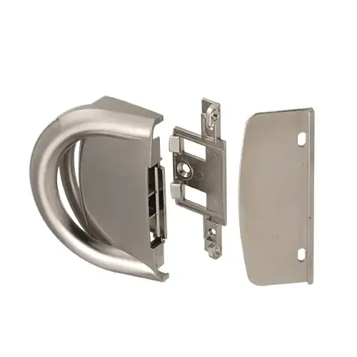 Heavy-Duty Sash Lock and Keeper Champagne Heavy-Duty Sash Lock and Keeper Champagne