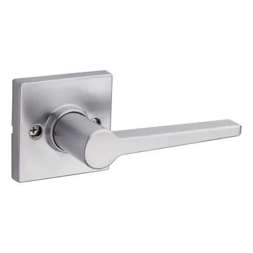Daylon Lever with Square Rose Half Dummy Satin Chrome Finish Daylon Lever with Square Rose Half Dummy Satin Chrome Finish