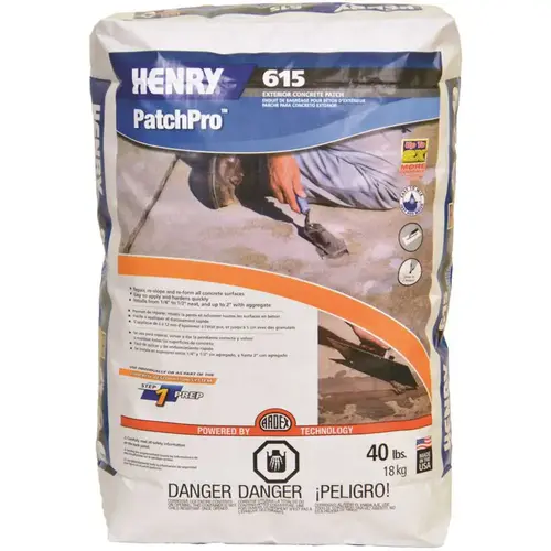 40 lbs. 615 PatchPro Concrete Patch Gray
