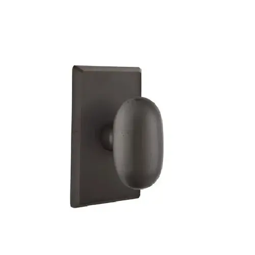 Bronze Egg Knob Privacy With Style # 3 Rose for 1-3/8" - 2" Door Flat Black Finish Bronze Egg Knob Privacy With Style # 3 Rose for 1-3/8" - 2" Door Flat Black Finish
