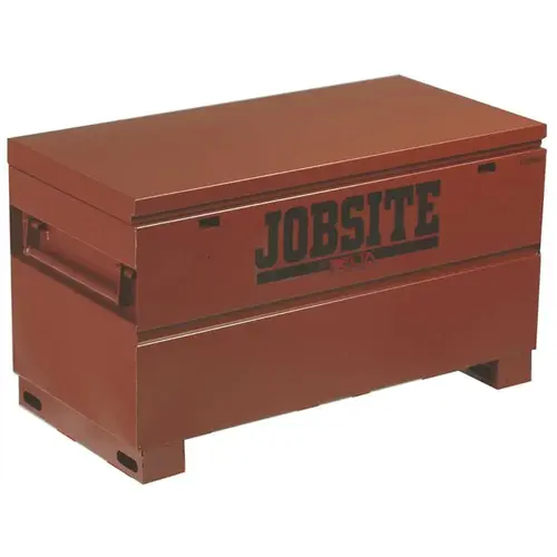 Jobsite 48 in. Long Heavy-Duty Steel Box in Brown/Tan Jobsite 48 in. Long Heavy-Duty Steel Box in Brown/Tan