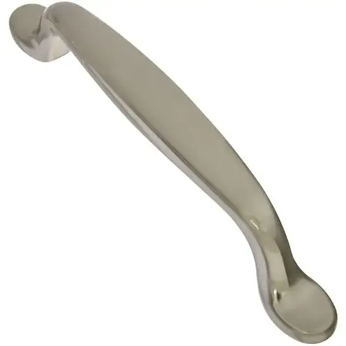 3-3/4" Spoon Cabinet Pull S805-358 Satin Nickel Finish 3-3/4" Spoon Cabinet Pull S805-358 Satin Nickel Finish