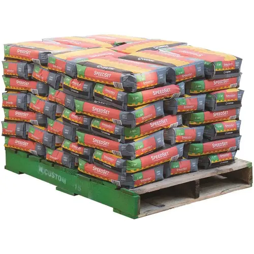 SpeedSet 25 lbs. Gray Fortified Thinset Mortar ( / 2800 sq. ft. / Pallet) - pack of 56