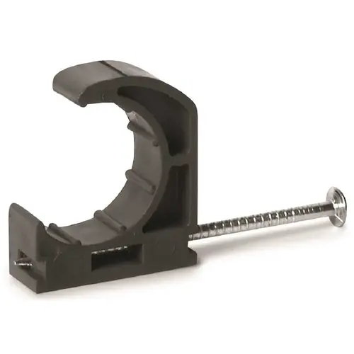 3/4 in. Half Clamp with Nail Contractor Pack Gray 3/4 in. Half Clamp with Nail Contractor Pack Gray