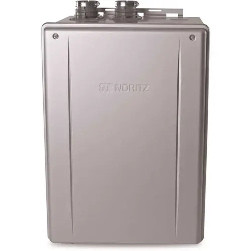 11.1 GPM Residential Indoor/Outdoor Built-In Recirculation Pump, Liquid Propane Tankless Water Heater Max 199,900 BTUH Silver Metallic 11.1 GPM Residential Indoor/Outdoor Built-In Recirculation Pump, Liquid Propane Tankless Water Heater Max 199,900 BTUH Silver Metallic