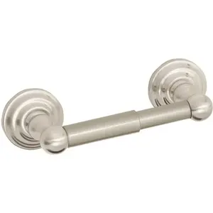 Design House 538363 Calisto Double Post Toilet Paper Holder in Satin Nickel