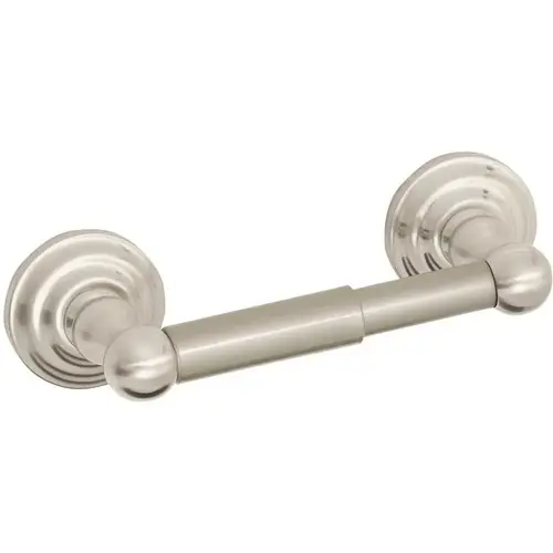 Calisto Double Post Toilet Paper Holder in Satin Nickel Calisto Double Post Toilet Paper Holder in Satin Nickel