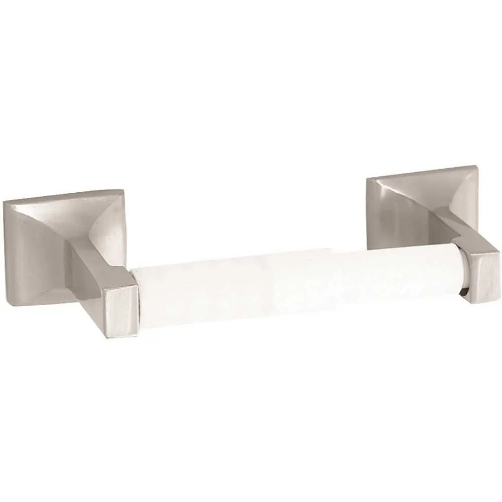Design House Millbridge Double Post Toilet Paper Holder in Satin Nickel 539171