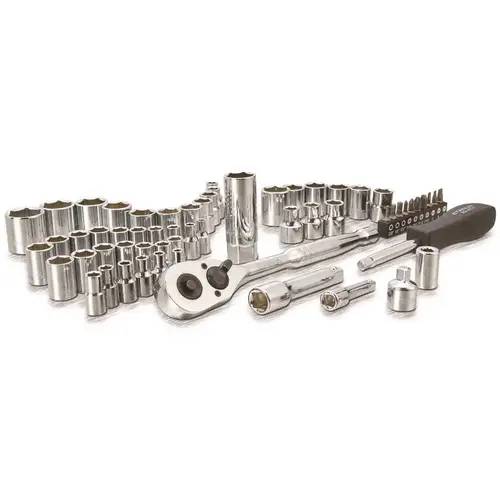 TOOL SET MECHANICS CHROME 60PC