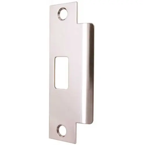 1-1/4 in. x 4-7/8 in. Asa Metal Jamb Strike, Brushed Chrome 1-1/4 in. x 4-7/8 in. Asa Metal Jamb Strike, Brushed Chrome